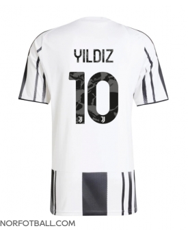 Billige Fotballdrakt Juventus Kenan Yildiz #10 Replika Hjemmedrakt 2025-26 Kortermet